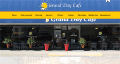 Desktop Screenshot of granddaycafe.com